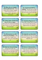 Vorschau - Aufgabenkarten - 40 kreative Frühlings- & Oster-Zeichenaufgaben für die Klassenstufe 7/8 - Seite 3