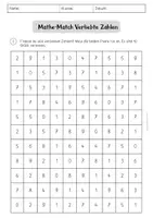 Vorschau - Arbeitsblätter - Mathe Match Arbeitsblätter - Seite 3