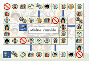 Vorschau - Spiele - Spielplan / Brettspiel "Meine Familie" mit Stammbaum - DaZ / Deutsch - Seite 3
