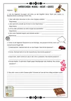 Vorschau - Arbeitsblätter - Moral – Recht – Gesetz Einführung / Einstieg - Dilemma - Definition mit Lösung (Klasse 8 9 10 11) - Seite 3