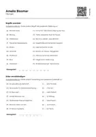 Vorschau - Arbeitsblätter - Amelia Bloomer (Infotext und Übungen) - Seite 1