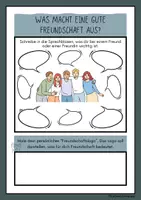 Vorschau - Arbeitsblätter - Freundschaft - Gemeinsam sind wir Stark - Seite 2