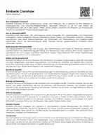 Vorschau - Arbeitsblätter - Kimberlé Crenshaw (Infotext und Übungen) - Deckblatt