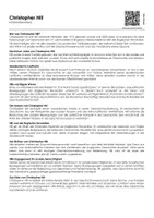 Vorschau - Arbeitsblätter - Christopher Hill (Infotext und Übungen) - Deckblatt