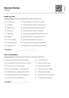 Vorschau - Arbeitsblätter - Norman Davies (Infotext und Übungen) - Seite 1