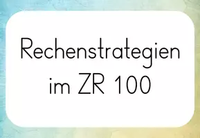 Vorschau - Poster - Rechenstrategien Zahlenraum 100 Subtraktion - Seite 1