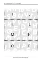 Vorschau - Fördermaterial/Inklusion - Buchstabenkarten zum Ausdrucken kostenlos - Seite 2