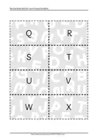 Vorschau - Fördermaterial/Inklusion - Buchstabenkarten zum Ausdrucken kostenlos - Seite 3