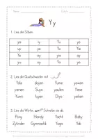 Vorschau - Stundenentwürfe - Leseblätter Buchstaben Klasse 1 - Seite 3