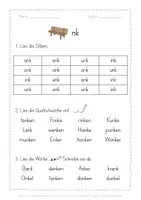 Vorschau - Arbeitsblätter - Leseblatt nk Klasse 1 - Seite 2