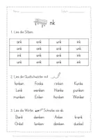 Vorschau - Arbeitsblätter - Leseblatt nk Klasse 1 - Seite 3