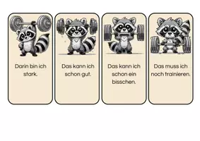 Vorschau - Arbeitsblätter - Elterngespräch: Stärken-Check (Growth Mindset) - Seite 1