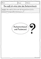 Vorschau - Stundenentwürfe - Aschermittwoch und Fastenzeit Klasse 3-6 MATERIALPAKET - Seite 3