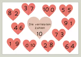 Vorschau - Poster - Plakat zu den verliebten Zahlen - Seite 1