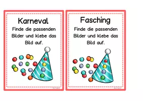 Vorschau - Stundenentwürfe - Materialpaket Karneval, Fasching Klasse 1, 2, Vorschule, Förderschule - Seite 2