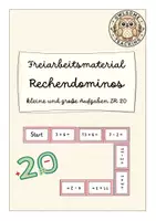 Vorschau - Spiele - Rechendominos: kleine und große Aufgaben ZR 20 (Kl. 1) - Deckblatt