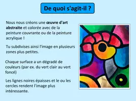 Aperçu - Préparation de séance / Séance complète - L'art pas à pas: Œuvre d'art abstraite - Page 2