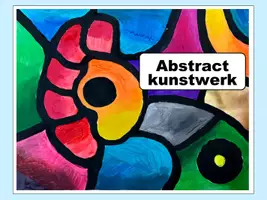 Voorbeeld - Kunst - Stap voor stap: Abstract kunstwerk - Pagina 1
