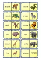 Vorschau - Spiele - Wild Animals Africa Freiarbeit Grundschule Englisch - Seite 3