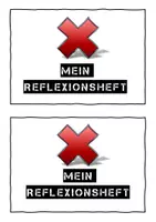 Vorschau - Arbeitsblätter - Reflexionsheft - bei Regelverstößen und Unterrichtsstörungen - Seite 2