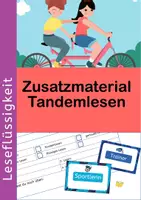 Vorschau - Anderer Materialtyp - Zusatzmaterial für Lesetandems - Deckblatt
