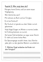 Vorschau - Arbeitsblätter - Leseheft Frühlingsforscher - Seite 3