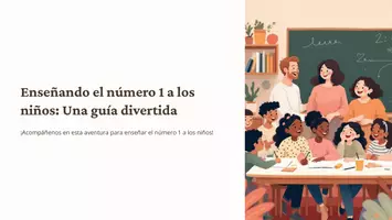 Vista previa - Presentaciones - El número 1 para niños - Portada