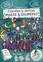 Vorschau - Arbeitsblätter - Cliparts-Set Figuren und Motive "Magie & Zauberei" - Deckblatt
