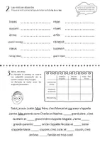Vorschau - Arbeitsblätter - Arbeitsblätter - la famille et adjectifs possessifs / Familie und Possessivpronomen - Seite 1