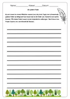 Vorschau - Arbeitsblätter - 4 Märchenanfänge zum Weiterschreiben mit Merkblatt 📜✨ - Seite 3