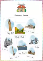 Vorschau - Bildkarten - London & Sights: Flashcards / Bild- und Wortkarten (Wortschatzarbeit) - Englisch - Kl. 3/4 - Deckblatt