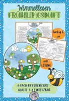 Vorschau - Arbeitsblätter - Wimmellesen Frühling 4-fach differenziert Klasse 1-4 - Deckblatt