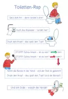 Vorschau - Merkblätter - Toilettenregeln Rap - Seite 1