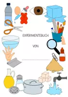 Vorschau - Arbeitsblätter - Experimentebuch Wasser - Deckblatt