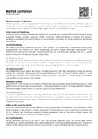 Vorschau - Arbeitsblätter - Mikhail Lermontov (Infotext und Übungen) - Deckblatt