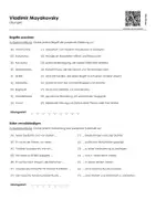 Vorschau - Arbeitsblätter - Vladimir Mayakovsky (Infotext und Übungen) - Seite 1