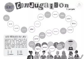 Vorschau - Spiele - Jeu de conjugaison - gemischte Verben (1. LJ) - Seite 3