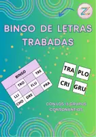 Vista previa - Juegos / Gamificación - Bingo de Letras Trabadas ¡Muy divertido! - Portada
