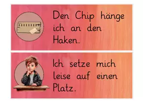 Vorschau - Präsentationen/Tafelbilder - Hausaufgabenbetreuung / OGS: Regeln & Aushang (Classroom Management) - Fächerübergreifend - Kl. 1-4 - Seite 3