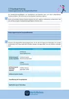 Vorschau - Arbeitsblätter - Trainingslehre - Ausdauer: physiologische Anpassungprozesse - Seite 1