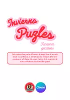 Vista previa - Juegos / Gamificación - Juegos funciones ejecutivas - INVIERNO - página 1