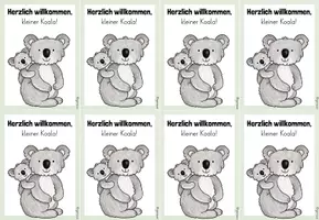Vorschau - Anderer Materialtyp - Classroom-Management: Willkommensgruß zur Einschulung deiner Koalaklasse - Seite 3