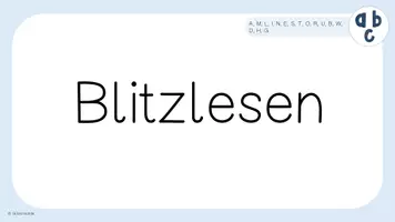 Vorschau - Präsentationen/Tafelbilder - Materialpaket Blitzlesen mit Bewegung - Seite 2