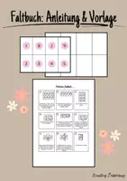 Vorschau - Mal- und Bastelvorlagen - Anleitung und Vorlage: Faltbuch/Faltheft - Deckblatt