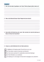 Vorschau - Arbeitsblätter - Der Löwe und die Maus - Fabeln lesen & verstehen - Seite 2