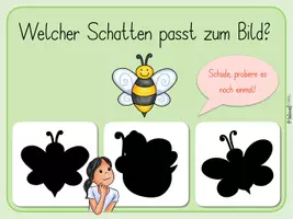 Vorschau - Stationenlernen - Schattenbilder im Frühling - interaktive PDF - Seite 3