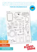 Vorschau - Arbeitsblätter - Steckbrief in deutscher Sprache - Deckblatt