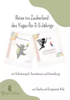 Vorschau - Stundenentwürfe - Reise ins Zauberland des Yogas von 3-5 Jahre - Deckblatt
