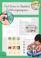 Vorschau - Stundenentwürfe - Fünf Sinne Überblick Einführung - Deckblatt