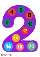 anteprima - Esercizi - Numeri da 0 a 10 - Pagina 2